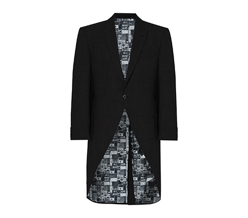 ben sherman black tailcoat