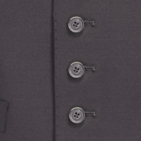 Ben Sherman Grey High Button Waistcoat