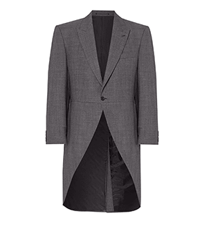 mid grey tailcoat