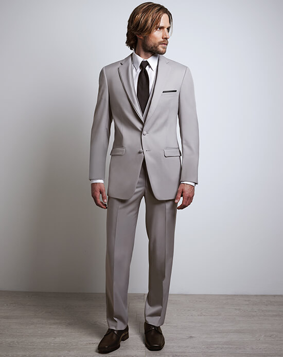 Allure Men Cement Gray Tux | Xedo Tuxedo Rental